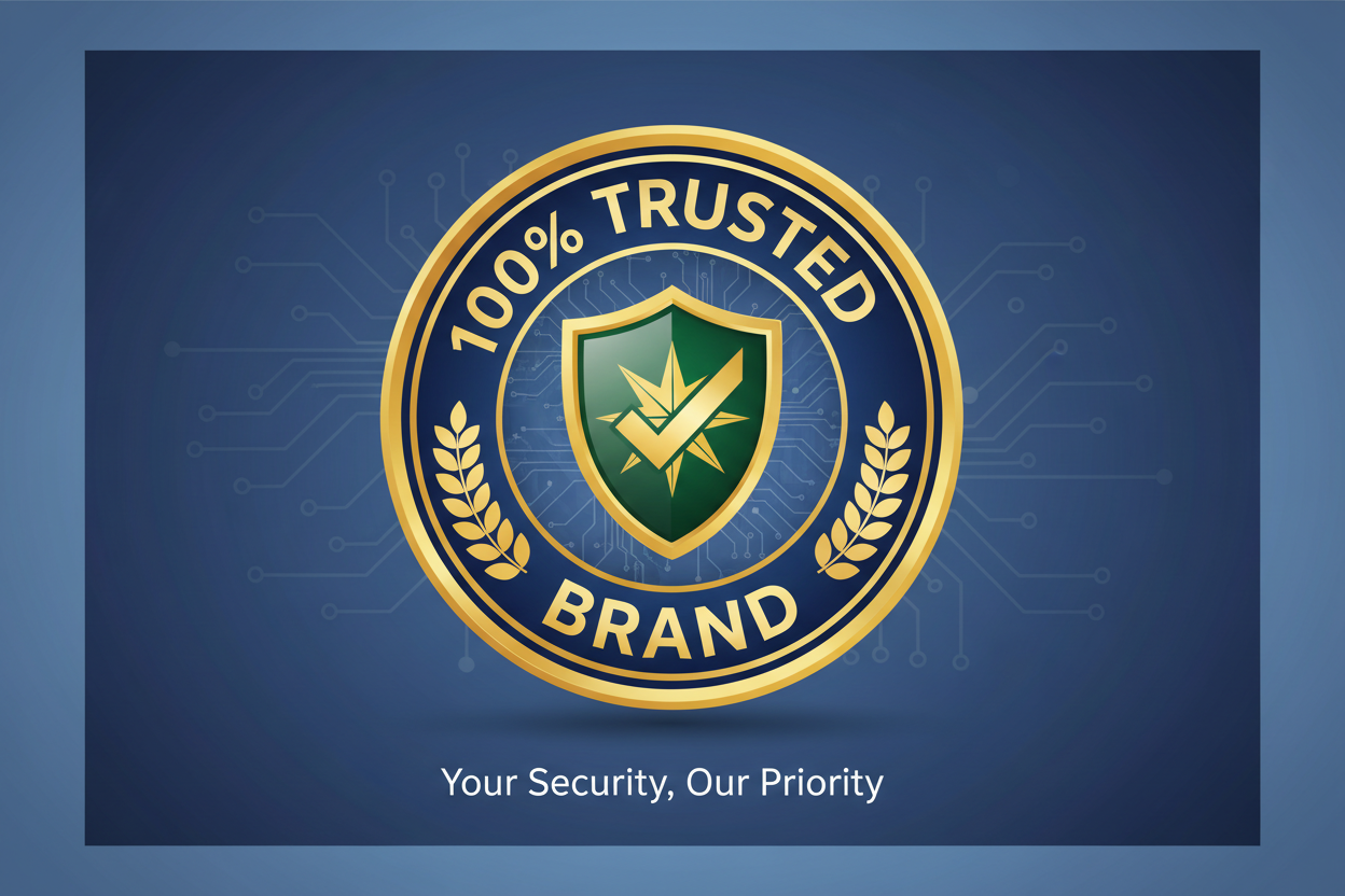 100% trusted brand